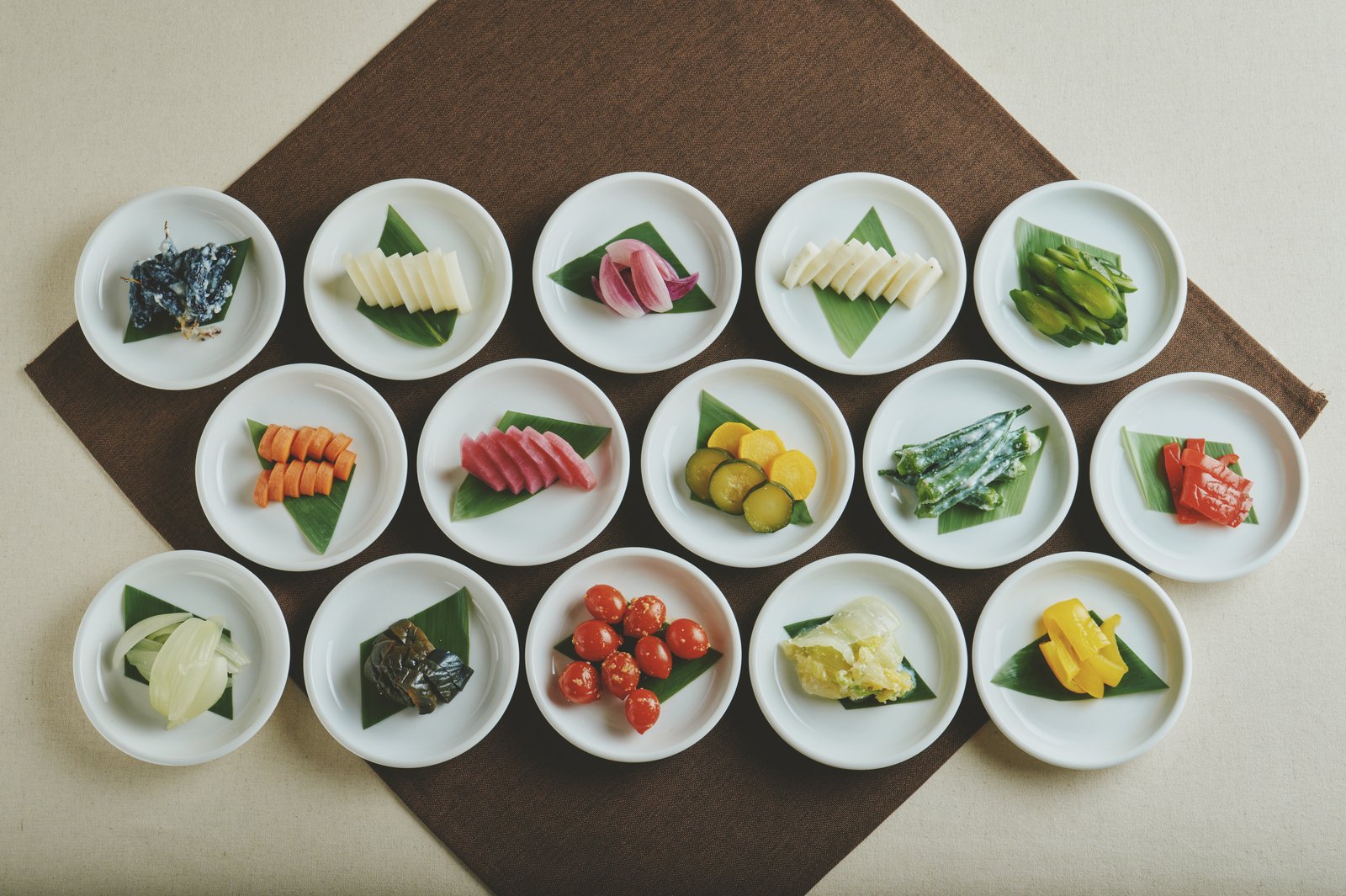 畑と朝食